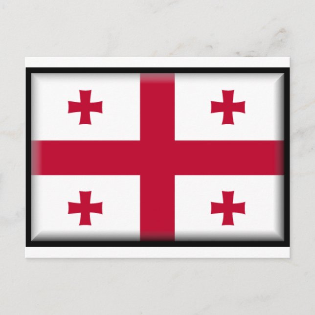 Georgia Flag Postcard (Front)