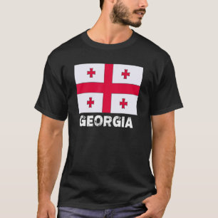 Georgia Flag   Support Georgian People Women Men   T-Shirt