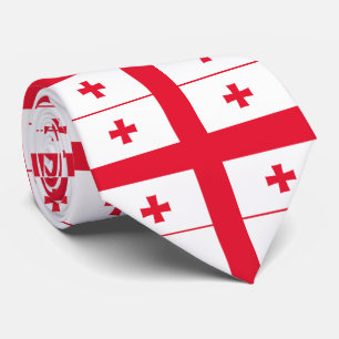 Georgia Flag Tie