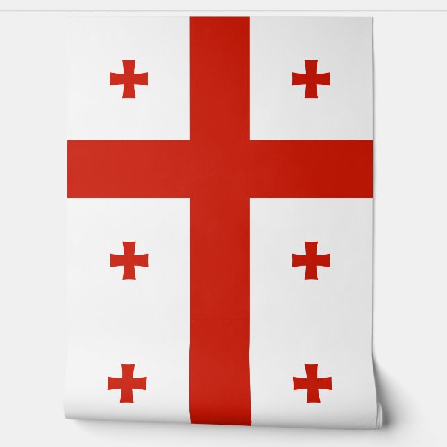 Georgia flag wallpaper (Unrolling)