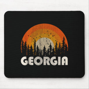 Georgia - funny nature vintage hiking 60s 70s 80s mouse mat