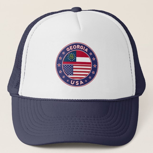 Georgia, Georgia t-shirt, Trucker Hat (Front)