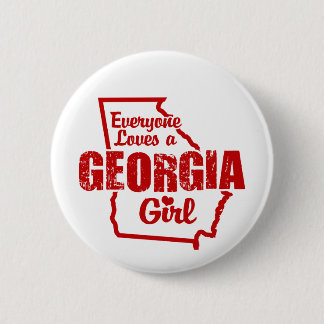 Georgia Girl 6 Cm Round Badge