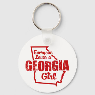 Georgia Girl Key Ring