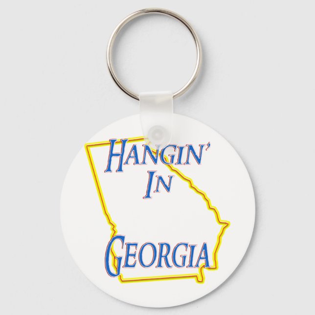 Georgia - Hangin' Key Ring (Front)