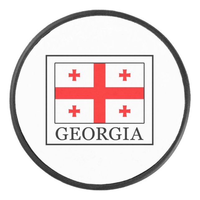 Georgia Hockey Puck (Front)