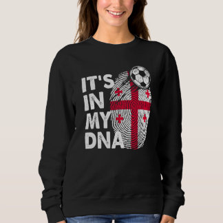 Georgia In My Dna Georgian Flag Team Georgia Sweatshirt