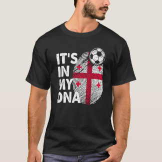 Georgia In My Dna Georgian Flag Team Georgia T-Shirt
