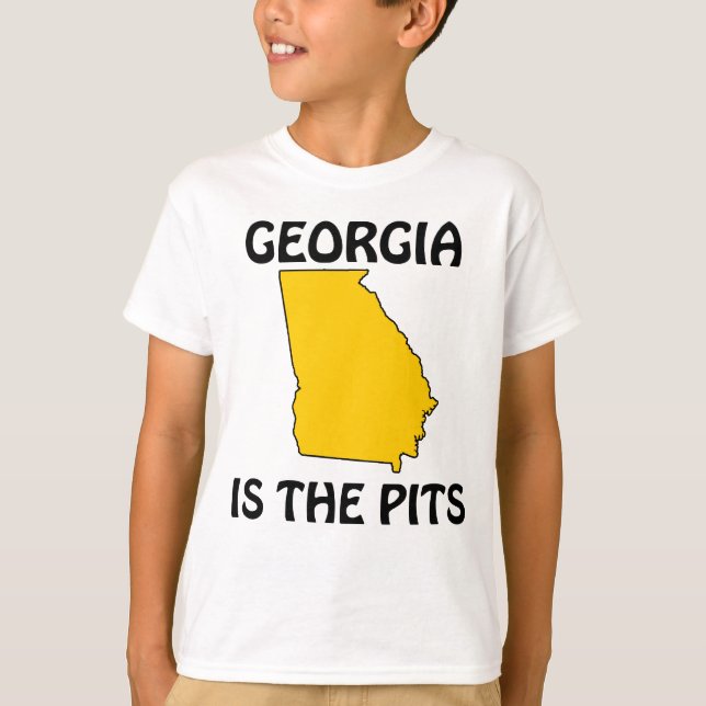 Georgia - Is The Pits T-Shirt (Front)