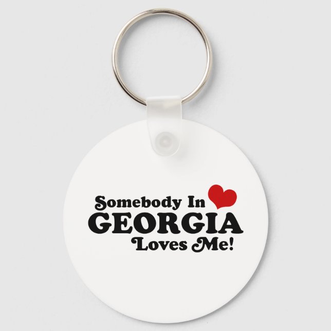 Georgia Key Ring (Front)