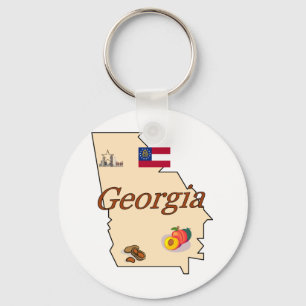 Georgia Keychain