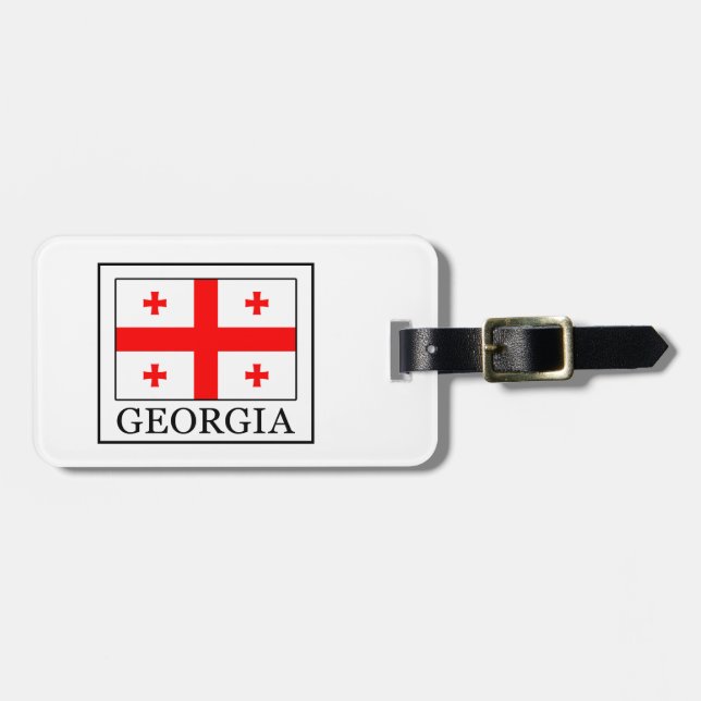 Georgia Luggage Tag (Front Horizontal)