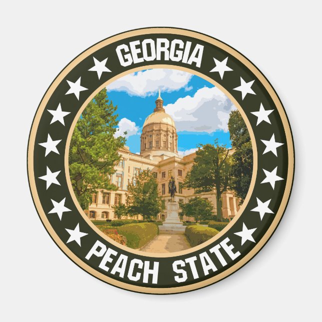 Georgia                                            magnet (Front)