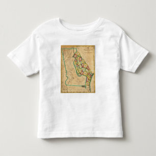Georgia Map Toddler T-Shirt