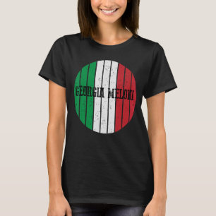 Georgia Meloni Vintage Italian Hero Italy Flag Men T-Shirt