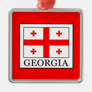 Georgia Metal Tree Decoration