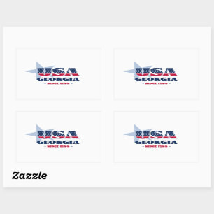 Georgia My Home State Sticker