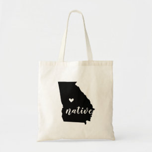 Georgia Native State Tote Bag