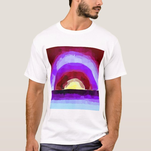 Georgia O Keeffe Sunrise T-Shirt (Front)