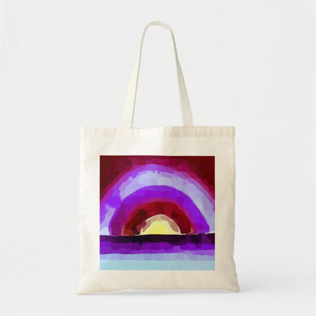 Georgia O Keeffe Sunrise Tote Bag (Front)