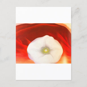 georgia o'keeffe art postcard