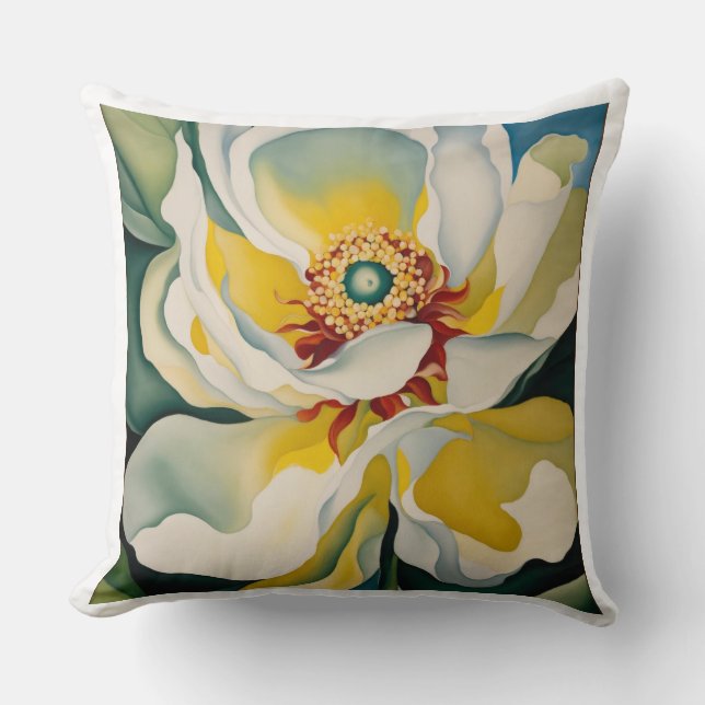 georgia okeeffe cushion (Front)