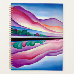 Georgia O'Keeffe, Lake George Reflection (1921) Planner