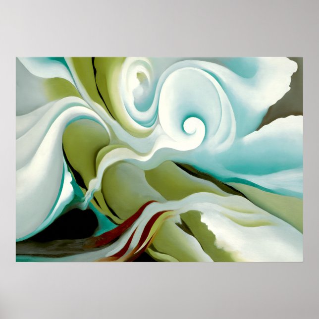 Georgia O'Keeffe - Nature Form Poster (Front)