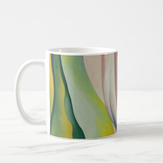 Georgia O'Keeffe - Pink Tulip, 1926 Coffee Mug (Left)