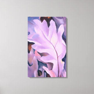 Georgia O'Keeffe - Purple Leaves Canvas Print
