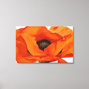 Georgia O'Keeffe - Red Poppy Canvas Print