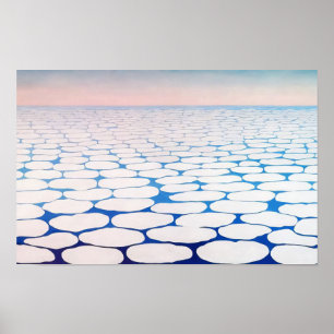 Georgia O'Keeffe - Sky above clouds III - 1963 Poster