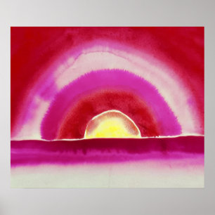Georgia O'Keeffe - Sunrise - 1916 Poster