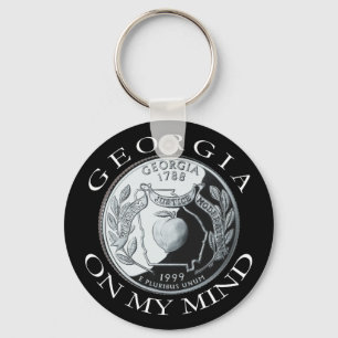 GEORGIA ON MY MIND KEY RING