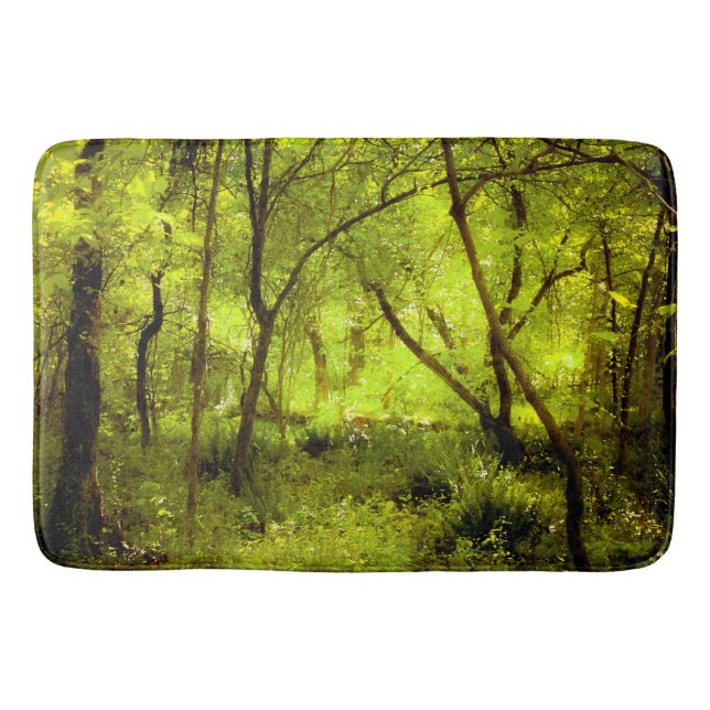 GEORGIA ON MY MIND Large Bath Mat (Front)