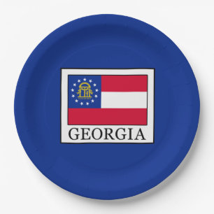 Georgia Paper Plate