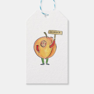 Georgia Peach Gift Tags