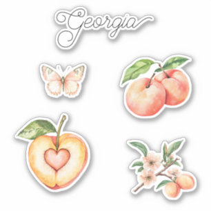 Georgia Peach Heart Fruit
