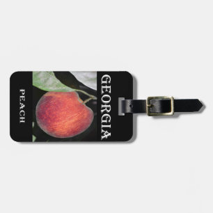 Georgia Peach Luggage Tag