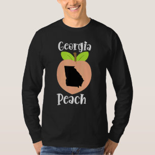 Georgia Peach Peach Fans Pride State Of Georgia Pe T-Shirt