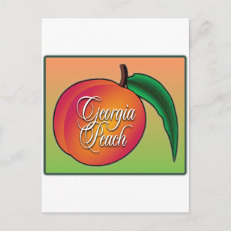 Georgia Peach Postcard