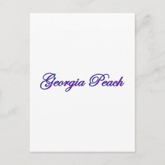 Georgia Peach Postcard