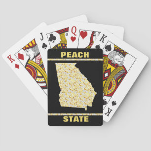 GEORGIA PEACH STATE PLAYING CARDS