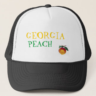 GEORGIA, PEACH TRUCKER HAT