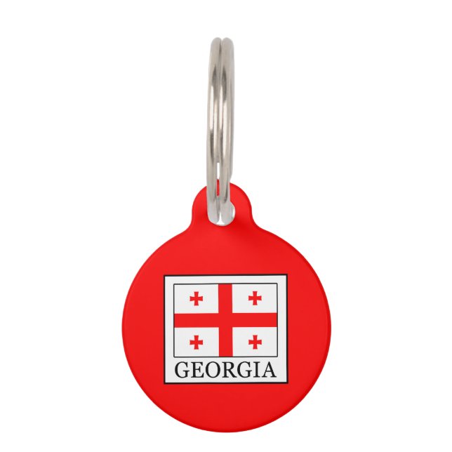 Georgia Pet Tag (Front)