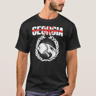 Georgia Ping Pong Georgian Table Tennis Supporte T-Shirt