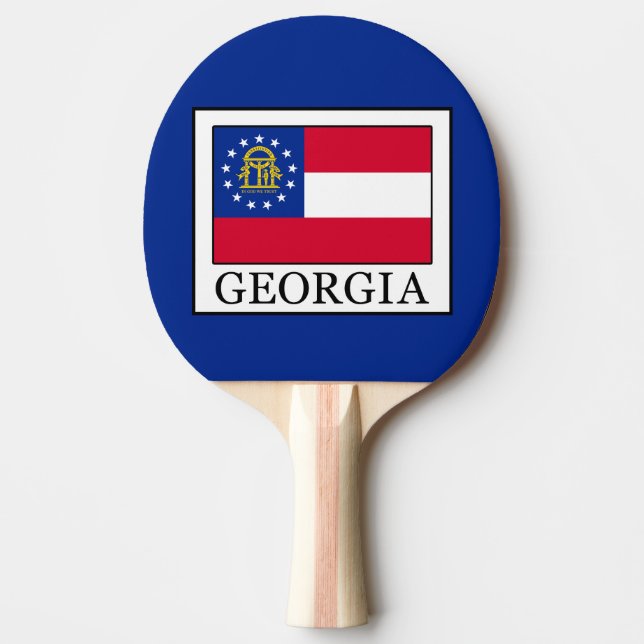 Georgia Ping Pong Paddle (Front)