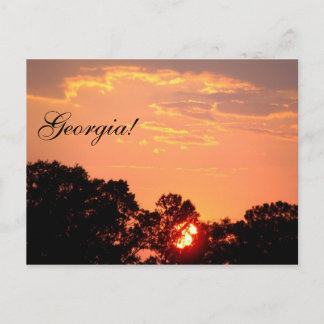 Georgia! Postcard