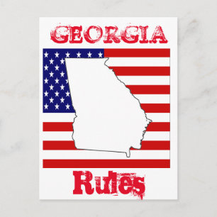 GEORGIA POSTCARD