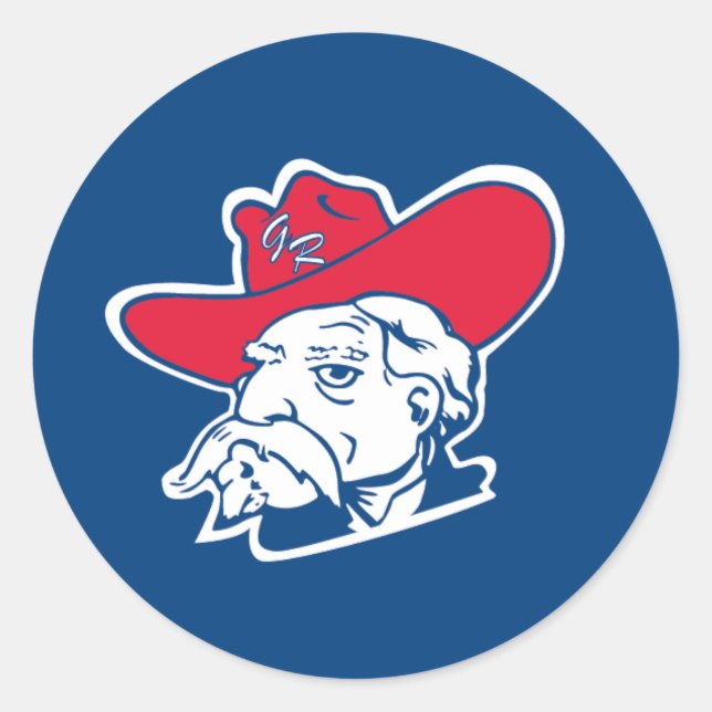 Georgia Rebels 16U Baseball Classic Round Sticker (Front)